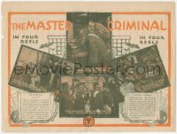 8r0414 MASTER CRIMINAL herald 1915 Alexandre Arquilliere, who reforms & becomes police chief, rare!