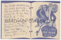 8r0421 MY MAN GODFREY herald 1936 William Powell, Carole Lombard, cool Diary of a Debutante, rare!