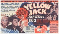 8r0480 YELLOW JACK herald 1938 Robert Montgomery as Walter Reed, doctor who beat Yellow Fever, rare!