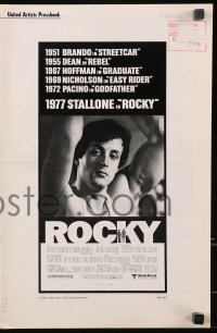 8r0625 ROCKY pressbook 1977 boxer Sylvester Stallone, Talia Shire, boxing classic!