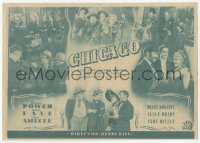 8r0965 IN OLD CHICAGO Spanish herald 1938 great images of Tyrone Power, Alice Faye & Don Ameche!