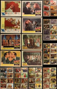 8s0180 LOT OF 68 1940S LOBBY CARDS 1940s incomplete sets from a variety of different movies!