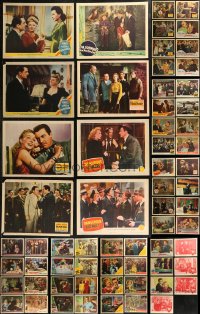 8s0175 LOT OF 87 1940S LOBBY CARDS 1940s incomplete sets from a variety of different movies!