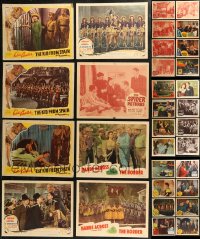 8s0187 LOT OF 43 1940S LOBBY CARDS 1940s incomplete sets from a variety of different movies!