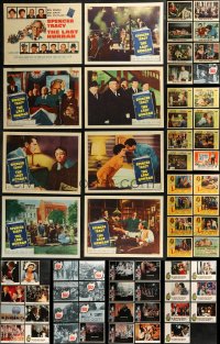 8s0182 LOT OF 63 LOBBY CARDS 1950s-1990s mostly complete sets from a variety of different movies!