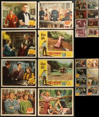 8s0190 LOT OF 32 LOBBY CARDS 1930s-1950s incomplete sets from a variety of different movies!