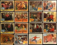 8s0188 LOT OF 35 MOSTLY 1940S COWBOY WESTERN LOBBY CARDS 1940s incomplete sets from several movies!