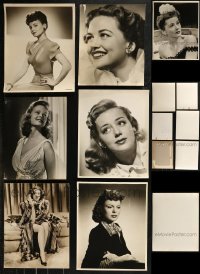 8s0216 LOT OF 7 DELUXE FEMALE PORTRAIT 11X14 STILLS 1940s great images of beautiful actresses!