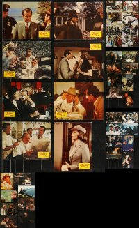 8s0254 LOT OF 38 GERMAN LOBBY CARDS 1970s-1990s incomplete sets from a variety of movies!