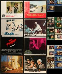 8s0192 LOT OF 27 LOBBY CARDS 1970s-1980s incomplete sets from a variety of movies!