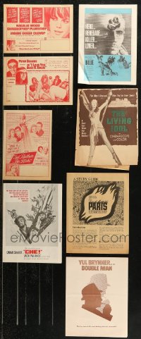 8s0308 LOT OF 8 HERALDS 1950s-1960s great images from a variety of different movies!