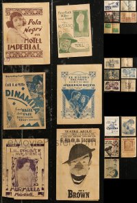 8s0641 LOT OF 11 CUBAN HERALDS 1920s-1950s Pola Negri, Cecil B. DeMille, Joe E. Brown & more!