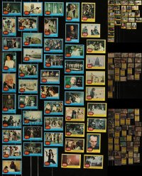 8s0606 LOT OF 78 STAR WARS TRADING CARDS 1977 movie scenes with info & puzzle pieces on the back!