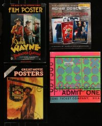 8s0371 LOT OF 4 MOVIE POSTER HARDCOVER BOOKS 1975-2015 filled with great images & information!