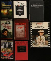8s0352 LOT OF 8 NON-U.S. HARDCOVER MOVIE BOOKS 1970s-2000s filled with great images & information!