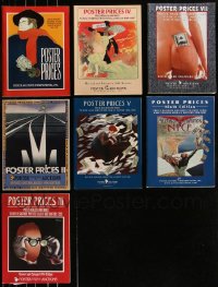 8s0409 LOT OF 7 POSTER PRICES SOFTCOVER BOOKS 1991-2007 filled with great images & information!