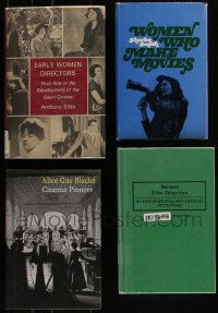8s0369 LOT OF 4 WOMEN DIRECTOR HARDCOVER BOOKS 1970s-2000s filled with great images & information!