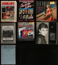 8s0357 LOT OF 7 HARDCOVER MOVIE BOOKS 1957-2015 filled with great images & information!