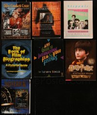8s0406 LOT OF 7 SOFTCOVER MOVIE BOOKS 1990s-2000s filled with great images & information!