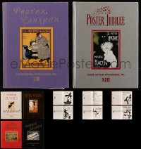 8s0339 LOT OF 6 POSTER AUCTIONS INTERNATIONAL BETWEEN XII-XIX HARDCOVER AUCTION CATALOGS 1991-1994