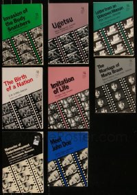 8s0399 LOT OF 8 RUTGERS FILMS SOFTCOVER BOOKS 1986-1994 filled with great images & information!