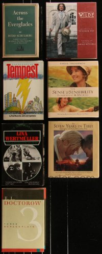 8s0355 LOT OF 7 SCREENPLAY HARDCOVER BOOKS 1958-2003 filled with great images & information!