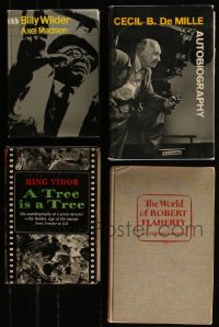 8s0372 LOT OF 4 MOVIE DIRECTOR HARDCOVER BOOKS 1953-1969 filled with great images & information!