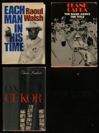 8s0380 LOT OF 3 MOVIE DIRECTOR HARDCOVER BOOKS 1971-1974 filled with great images & information!