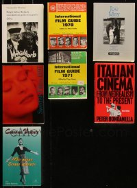 8s0410 LOT OF 7 NON-U.S. MOVIE SOFTCOVER BOOKS 1969-2002 filled with great images & information!