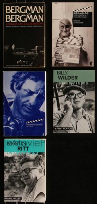 8s0425 LOT OF 5 DIRECTORS WRITING ABOUT THEMSELVES SOFTCOVER BOOKS 1973-2002 great images & info!