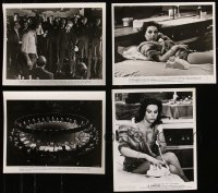 8s0597 LOT OF 4 DR. STRANGELOVE RE-RELEASE 8X10 STILLS 1964 Kubrick, Sellers, sexy Tracy Reed