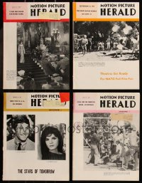 8s0325 LOT OF 4 MOTION PICTURE HERALD EXHIBITOR MAGAZINES 1967-1969 great images & articles!