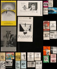 8s0058 LOT OF 30 UNCUT PRESSBOOKS 1950s-1970s advertising a variety of different movies!
