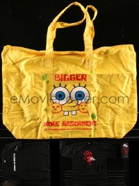8s0619 LOT OF 5 BAG, SHORTS, AND T-SHIRTS MOVIE PROMO ITEMS 1990s-2000s Spongebob & more!