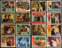 8s0197 LOT OF 18 IDA LUPINO LOBBY CARDS 1930s-1950s great scenes from several of her movies!
