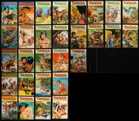 8s0221 LOT OF 29 ITALIAN DIGEST TARZAN COMIC BOOKS 1970s Edgar Rice Burroughs, great color artwork!