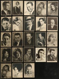 8s0642 LOT OF 23 5X7 FAN PHOTOS 1920s-1930s great portraits of Buster Keaton & other top stars!