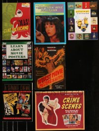 8s0411 LOT OF 7 MOVIE POSTER SOFTCOVER BOOKS 1980s-2010s filled with great images & information!