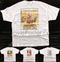 8s0650 LOT OF 4 EMOVIEPOSTER.COM SIZE 2XL T-SHIRTS 2009-2011 Lawrence of Arabia & more!