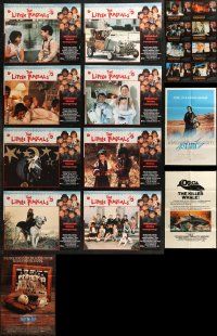 8s0298 LOT OF 3 FOLDED ONE-SHEETS AND 2 LOBBY CARD SETS 1977-1995 a variety of movie images!