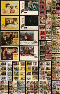 8s0156 LOT OF 240 1960S LOBBY CARDS 1960s incomplete sets from a variety of different movies!