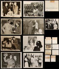 8s0587 LOT OF 17 TYRONE POWER JR. NEWS PHOTOS 1930s-1940s great candid images of the leading man!