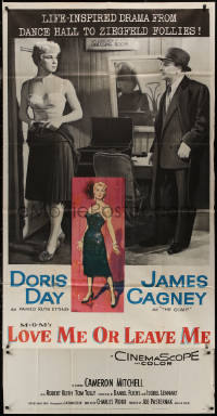 8t0260 LOVE ME OR LEAVE ME 3sh 1955 full-length sexy Doris Day as famed Ruth Etting, James Cagney!
