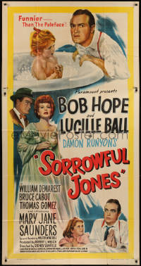 8t0293 SORROWFUL JONES 3sh 1949 Bob Hope, Lucille Ball, Damon Runyon's Little Miss Marker!