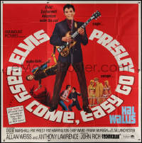8t0041 EASY COME, EASY GO 6sh 1967 different image of scuba diver Elvis Presley & playing guitar!
