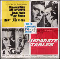8t0065 SEPARATE TABLES 6sh 1958 Burt Lancaster desperately & violently craves Rita Hayworth!