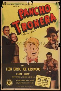 8t0113 JOE PALOOKA CHAMPION Argentinean 1946 pretty Elyse Knox, boxer Joe Kirkwood Jr, Ham Fisher!