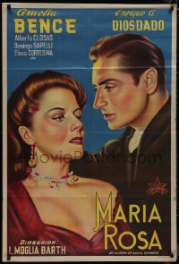 8t0129 MARIA ROSA Argentinean 1946 Raf art of Amelia Bence & Enrique G. Diosdado, ultra rare!
