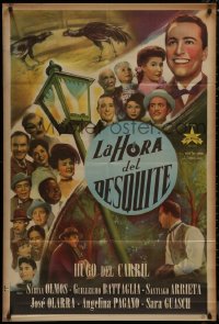8t0147 STORY OF THE NINETIES Argentinean 1949 montage of Hugo del Carril, Sabina Olmos & cast, rare!