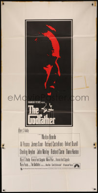 8t0172 GODFATHER English 3sh 1972 art of Marlon Brando, Francis Ford Coppola & Mario Puzo classic!